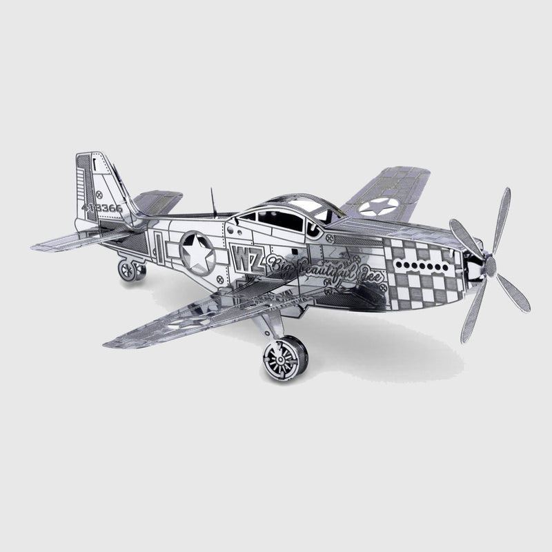 Eureka metal earth mustang p-51