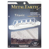 Eureka Metal Earth Titanic Ship Silver Edition