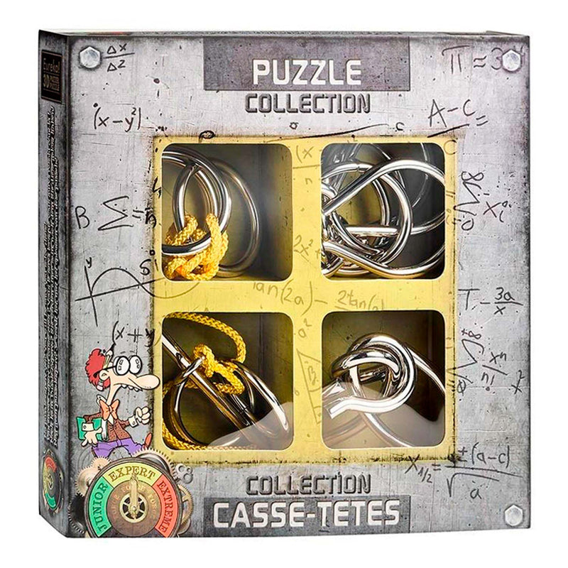 Esperto di puzzle cerebrali di metallo, 4st.