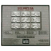 Steampunk Brain puzzle Gray, 9st.