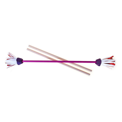 Eureka giocoleria con stick di fiori viola