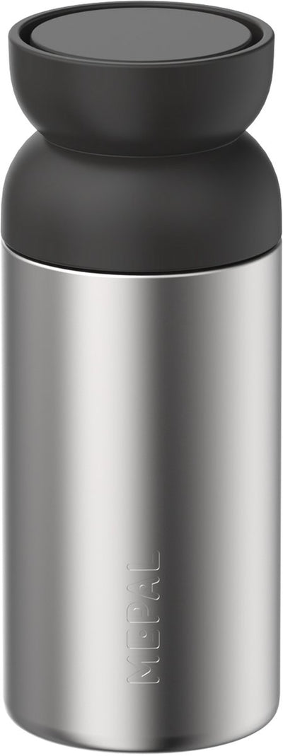 Taza de café isotérmica elipse de Mepal - 350 ml - mantiene las bebidas calientes durante 4 horas y frías durante 6 horas - tazas de café para llevar - aptas para lavavajillas - negro nórdico