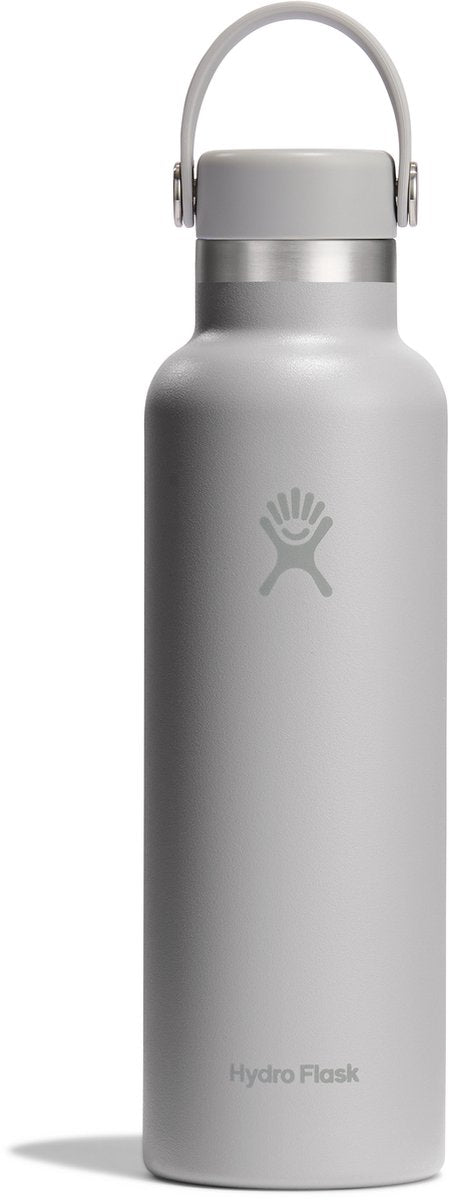 Botella para beber con tapa flexible de boca estándar Hydro Flask (621 ml) - abedul