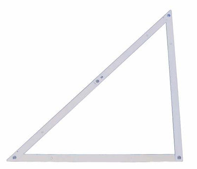 Stanley handgereedschap opvouwbare bouwhaak aluminium - 1-45-013