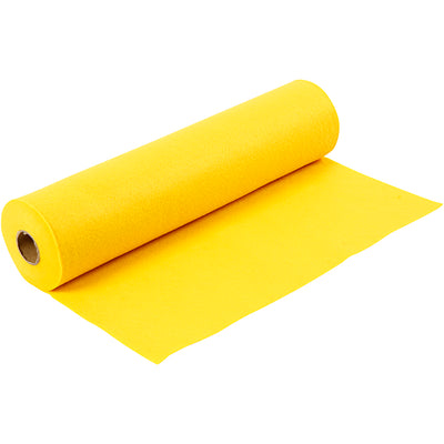 Fieltro hobby Creativ company, ancho: 45 cm, grosor 1,5-2 mm, 180-200 g, amarillo, 5 m 1 rollo