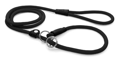 MOSO Dog Leash Retrieverlijn Serbone Morft Reliced ​​Black