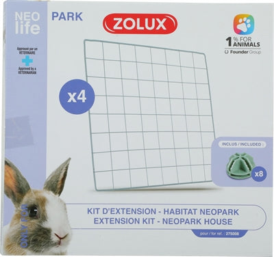 Zolux Neolife Neopark Rapile Reports Set Gaaspannel