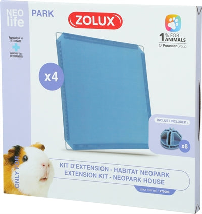 Zolux Neolife Neopark Gadia Faction Conjunto de paneles cerrados