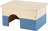 Zolux neolife houten huisje cavia blauw - afbeelding 1