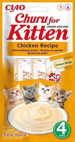 Inaba Churu kitten chicken recipe