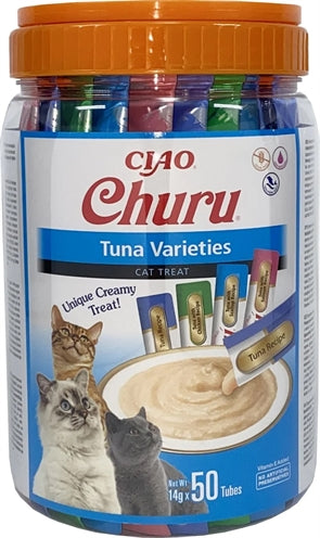 Varietà di tonno multipack Inaba Churu