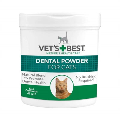 Vets best Polvo dental gato