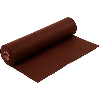 Fieltro hobby Creativ company, ancho: 45 cm, grosor 1,5-2 mm, 180-200 gr, marrón, 5 m 1 rollo