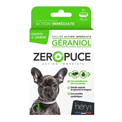 Martin Zeropuce Flea Tire Dog Geraiolo senza sostanze chimiche