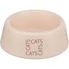 Trixie Food Bowl che beve Bin Kat Cats Ceramic Rosa