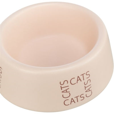 Trixie Food Bowl che beve Bin Kat Cats Ceramic Rosa