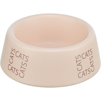 Trixie Food Bowl che beve Bin Kat Cats Ceramic Rosa