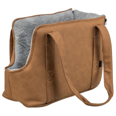 Trixie Dog Bag Evelyn Brown Grey