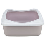 Trixie Cat Box con Border Lilac White - afbeelding 2