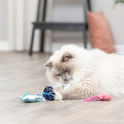 Trixie Marine Animals Plush di catnip Assorti