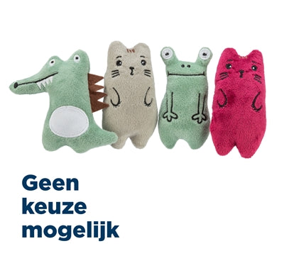 Trixie Dieren Plush con catnip Assorti