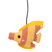 Trixie kattenhengel vis kunststof pluche - afbeelding 2