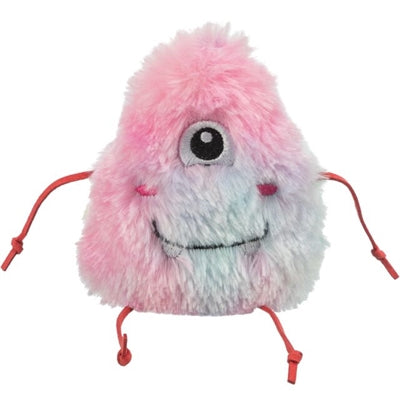 Trixie Monster Plush With Catnip Pink