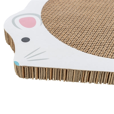 Trixie junior krabmat mouse con catnip bianco