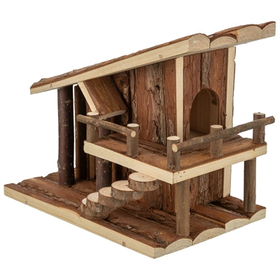 Trixie House Jule para Hamsters Bark Wood