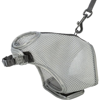 Trixie Softhuik cat with belt gray