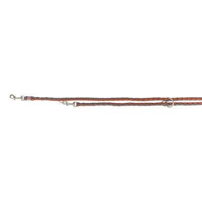 Trixie Dog Leash Cavo Graphite de óxido ajustable gris