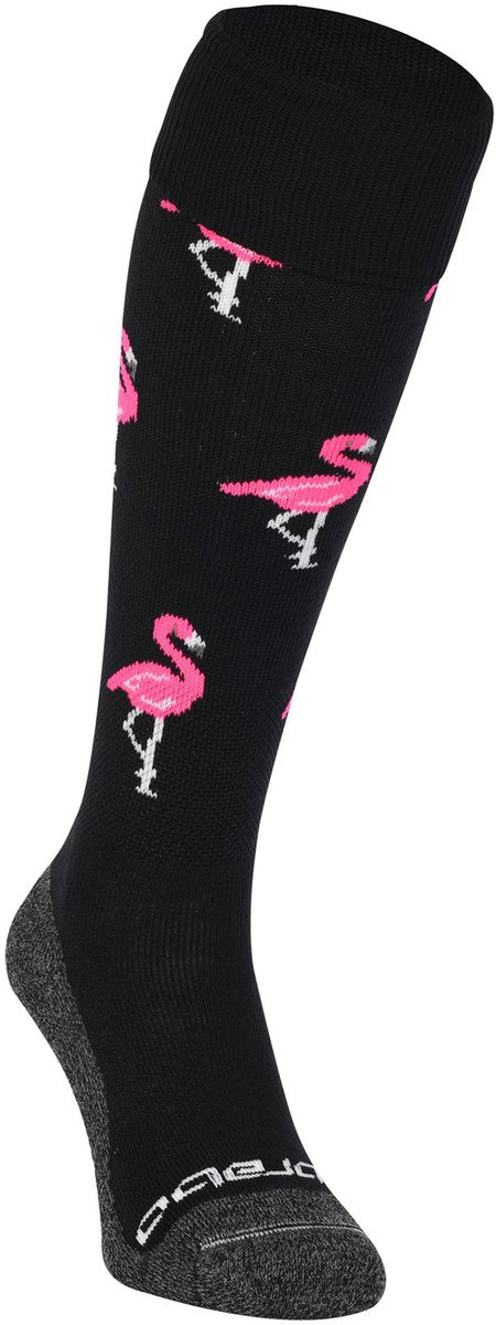 Calzini Brabo bc8460b flamingo nero rosa calzini sportivi unisex - nero rosa