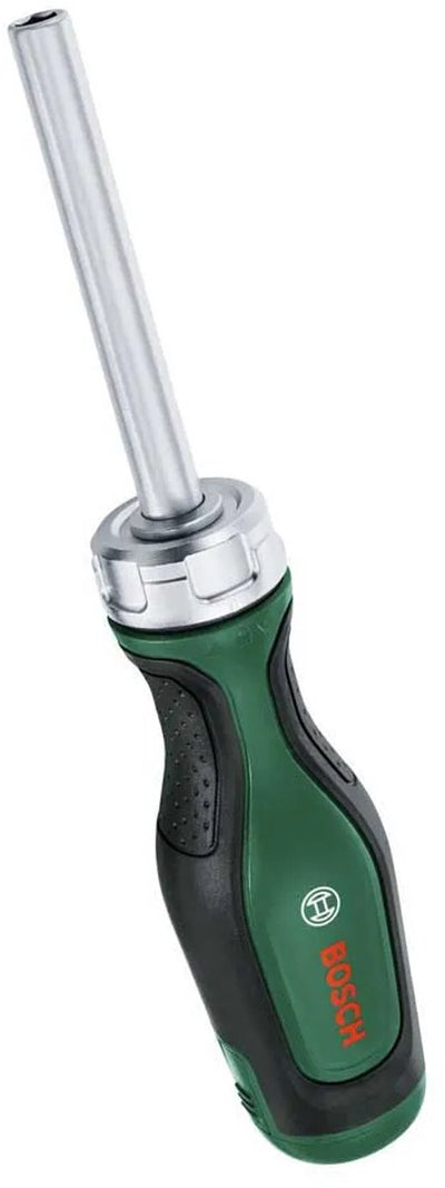 Cacciavite a cricchetto Bosch punta verde + 12 punte - 1600a032v0