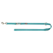 Trixie hondenriem premium verstelbaar aqua blauw - afbeelding 1