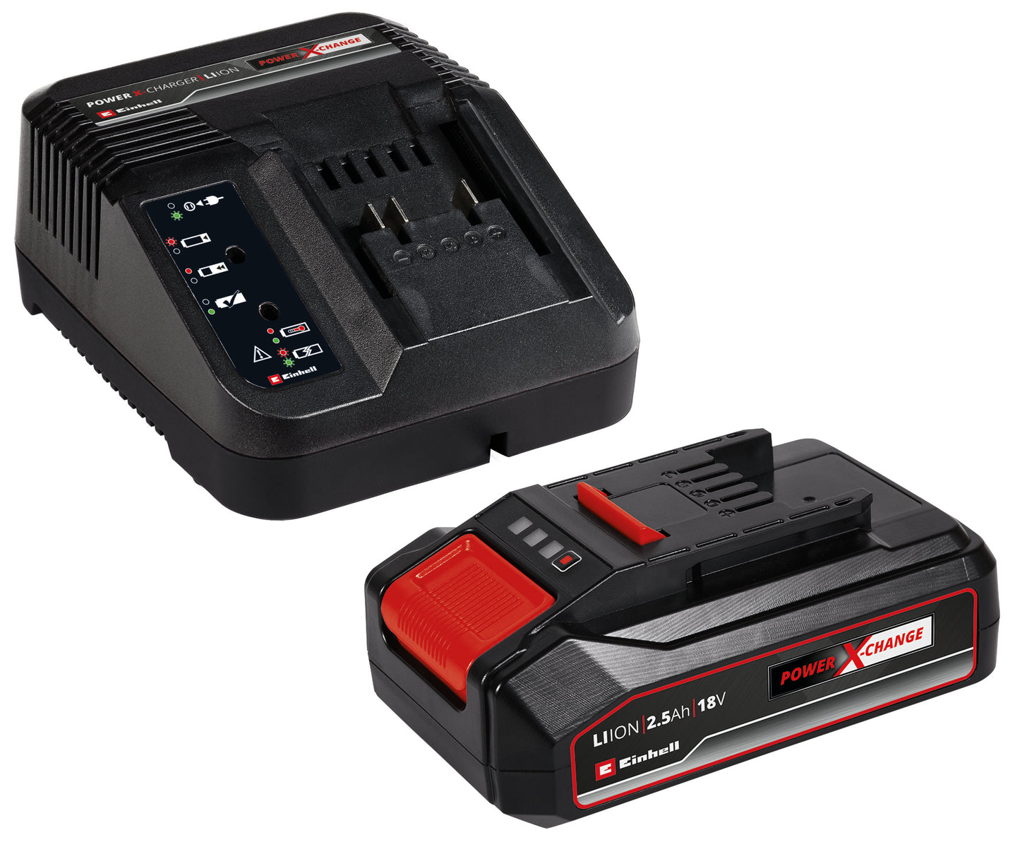 Kit de inicio Einhell 18 v 2,5 ah - 1 batería - 4512097 - 4512097