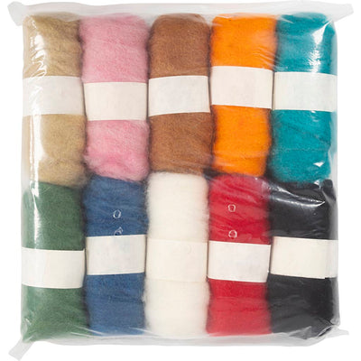 Creativ company https: www.cchobby.nl gekaarde-wol-diverse-kleuren-10x25-gr-1-doos