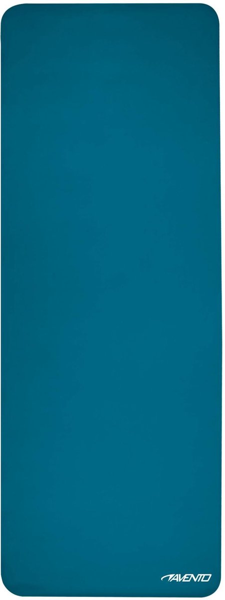 Avento esterilla de yoga fitness nbr - azul - 183 x 61 x 1,2 cm