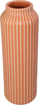 Vaso collezione HD gres arancione 9,5x9,5x26cm