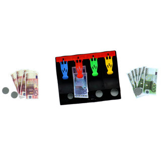 OSA Private Label Speelgeld Deluxe Set Coins miliardi di euro e dollari Assorti