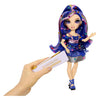 Rainbow high be deslumbrante muñecas de moda genevieve bleue (azul)