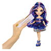 Rainbow high be deslumbrante muñecas de moda genevieve bleue (azul)