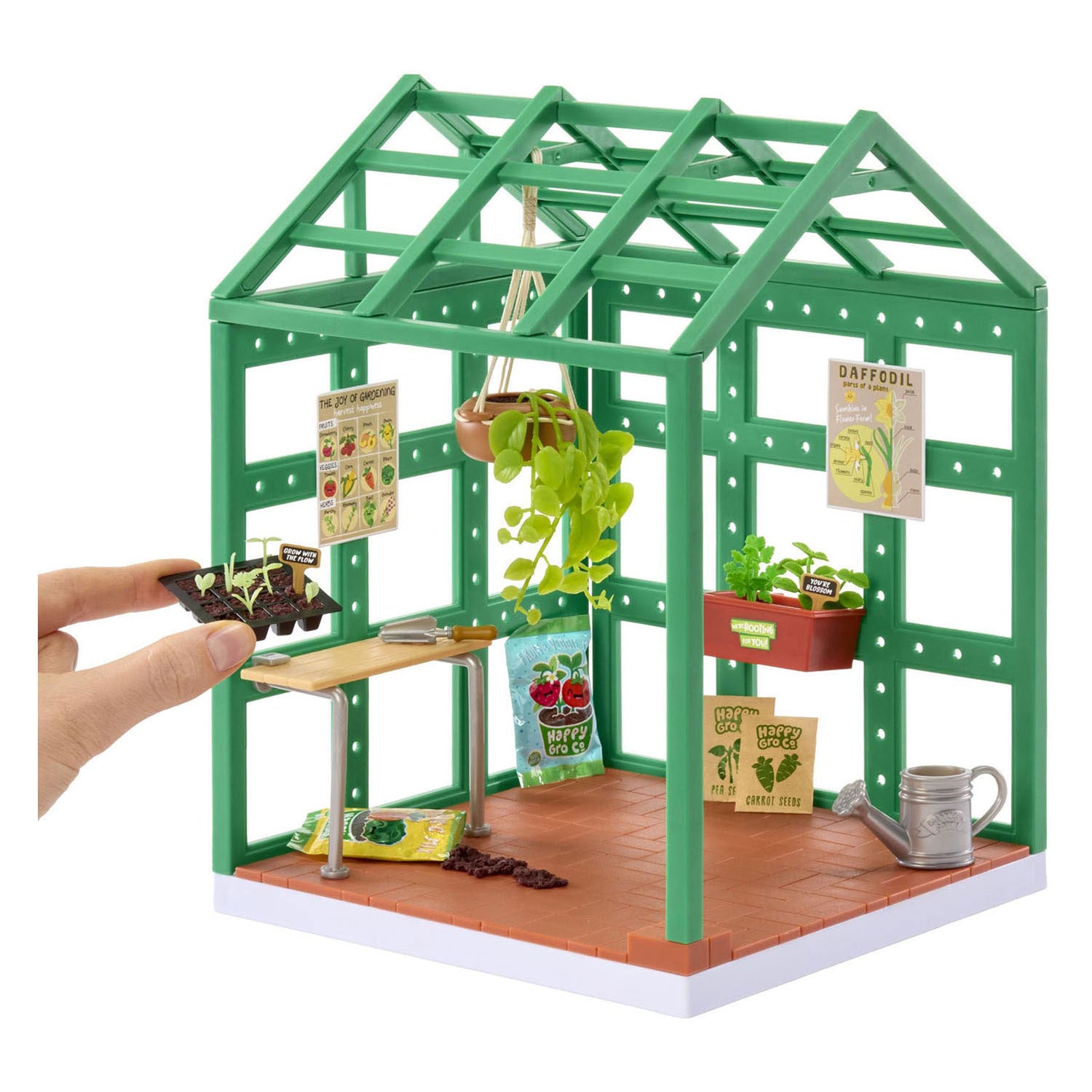 Miniverse - Spaces Starter Pack set artigianale per serra - kit di costruzione - crea la tua mini serra per piante!