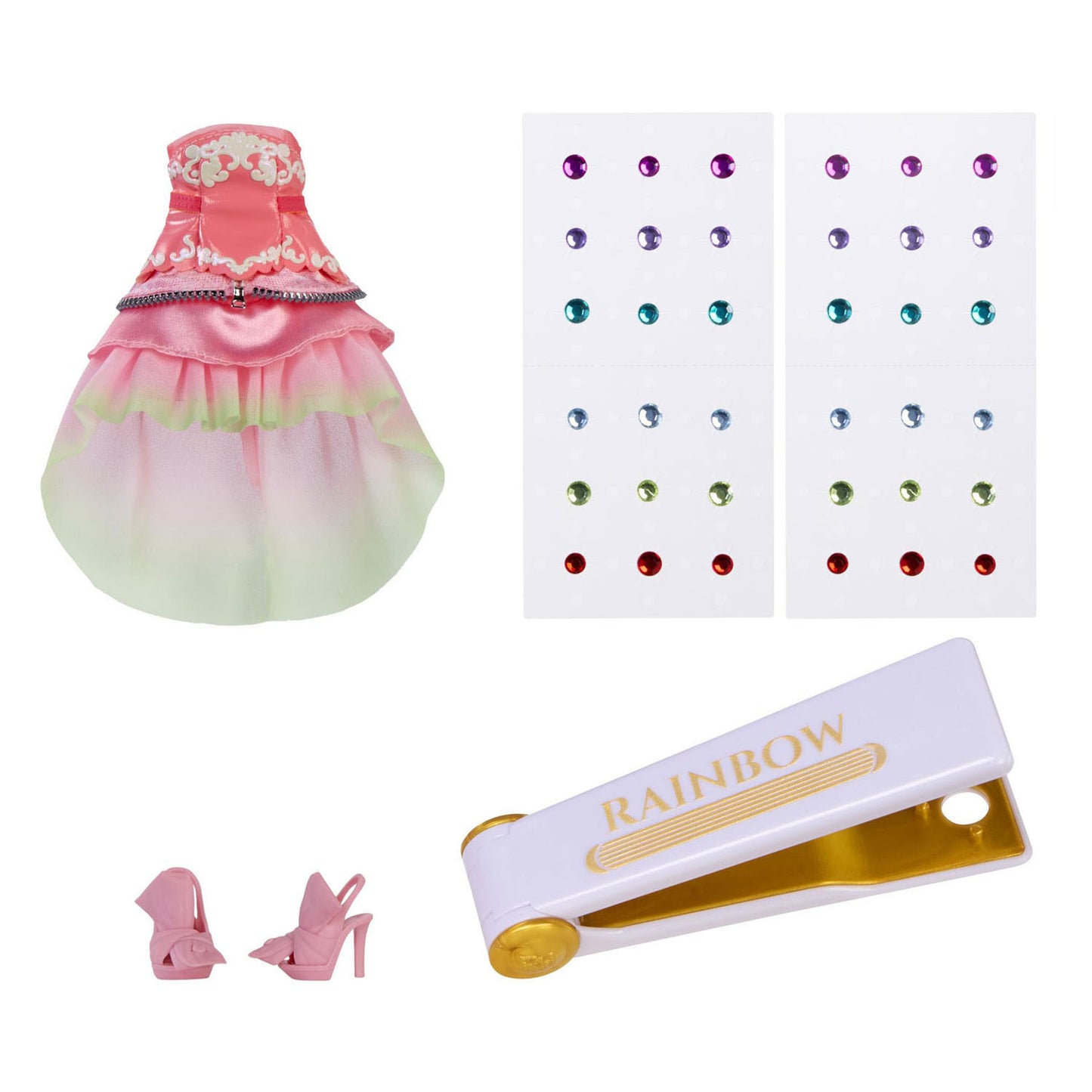 Rainbow High Be Abbagliante bambole alla moda Adeline Rose (rosa)