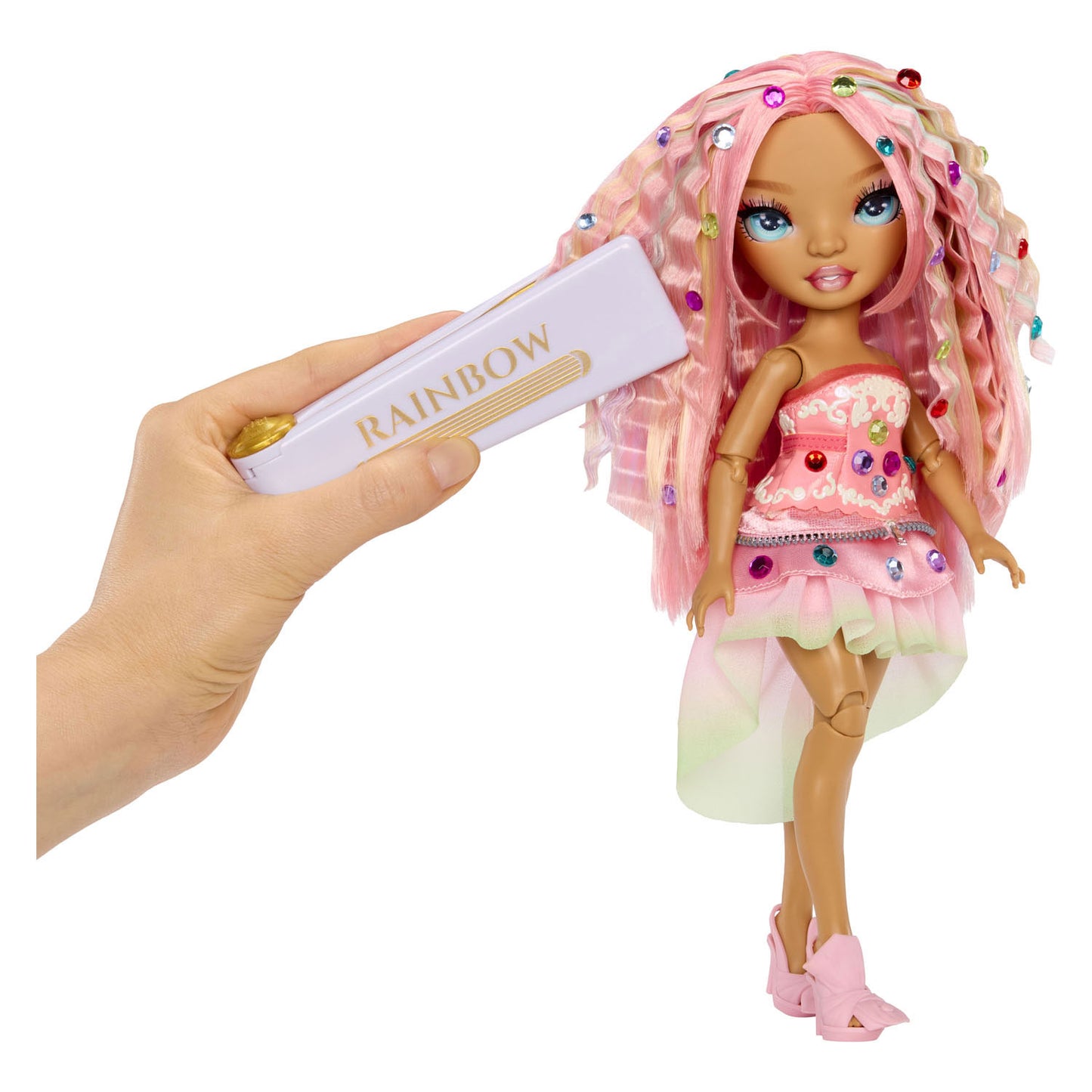 Rainbow High Be Abbagliante bambole alla moda Adeline Rose (rosa)