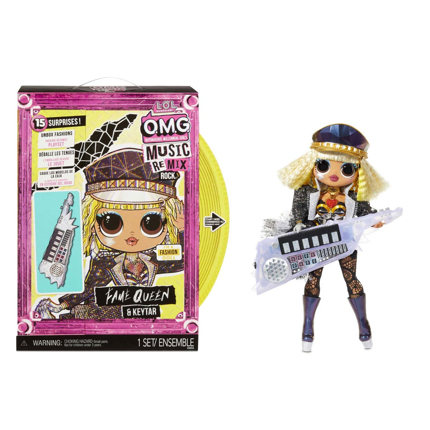 JAJAJA. Sorpresa OMG Pop Remix Rockfame Queen y Keytar