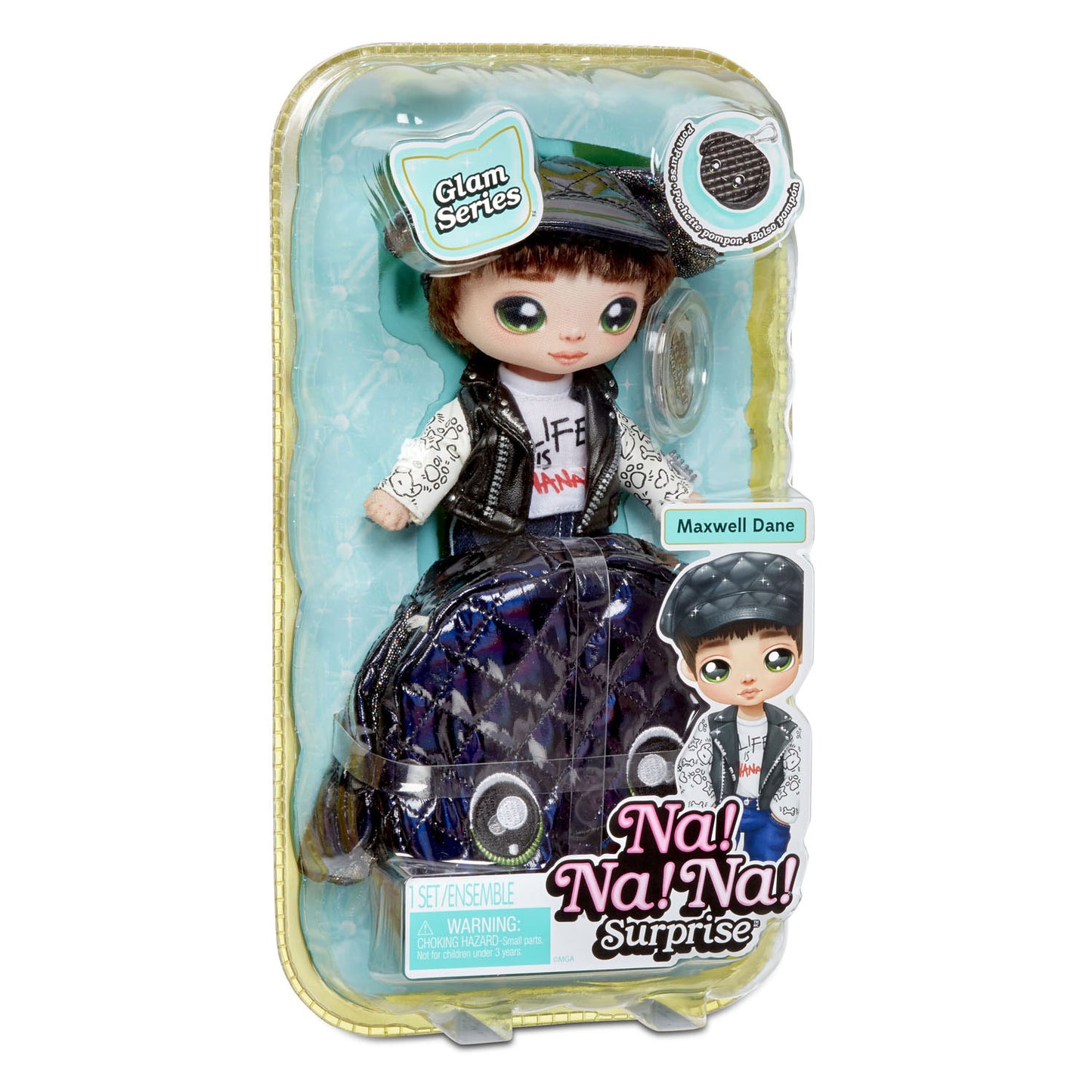 MGA Entertainment After! Dopo! Dopo! Serie Glam 2in1 Surprish Maxwell Dane