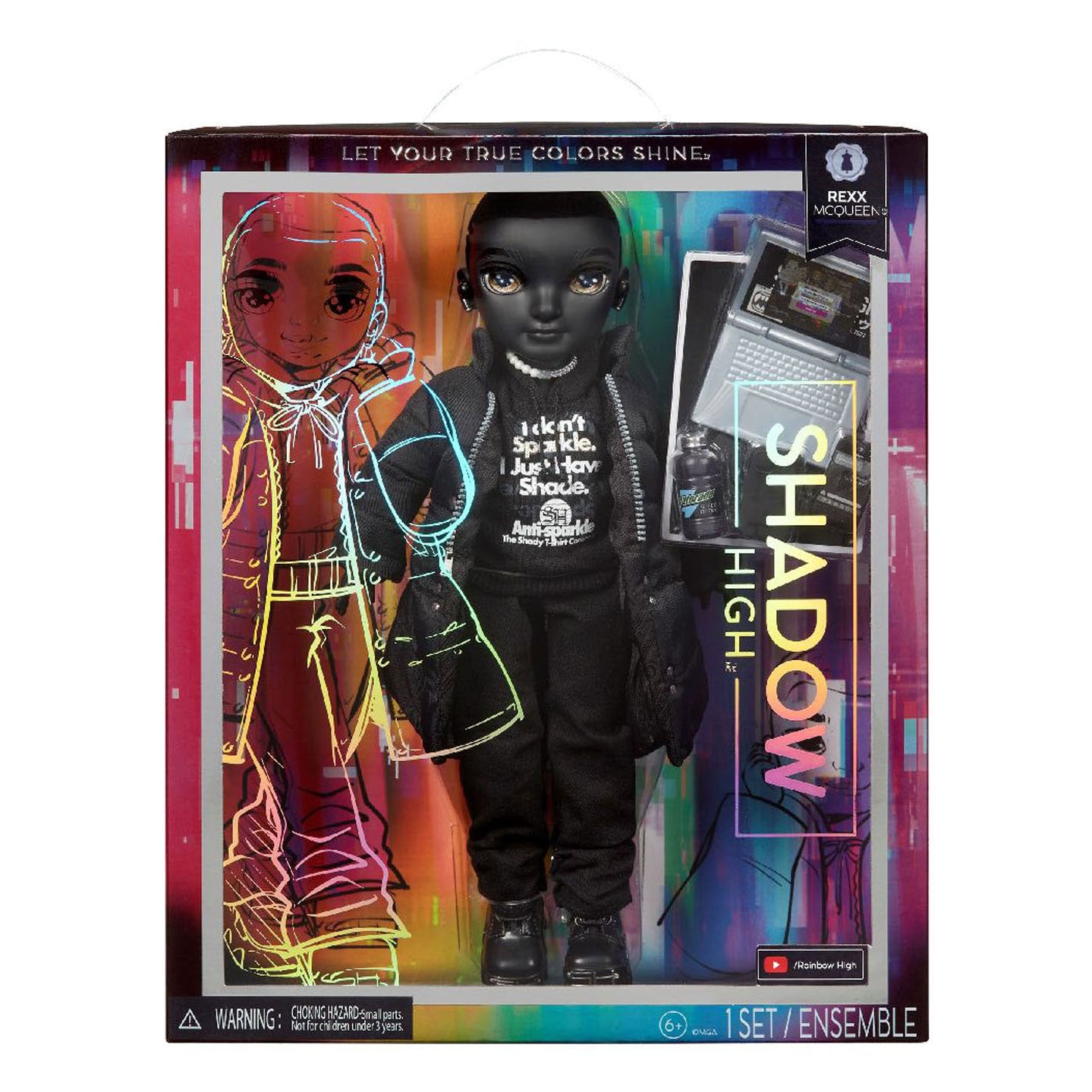 MGA Entertainment Shadow High Fashion Pop Rexx McQueen