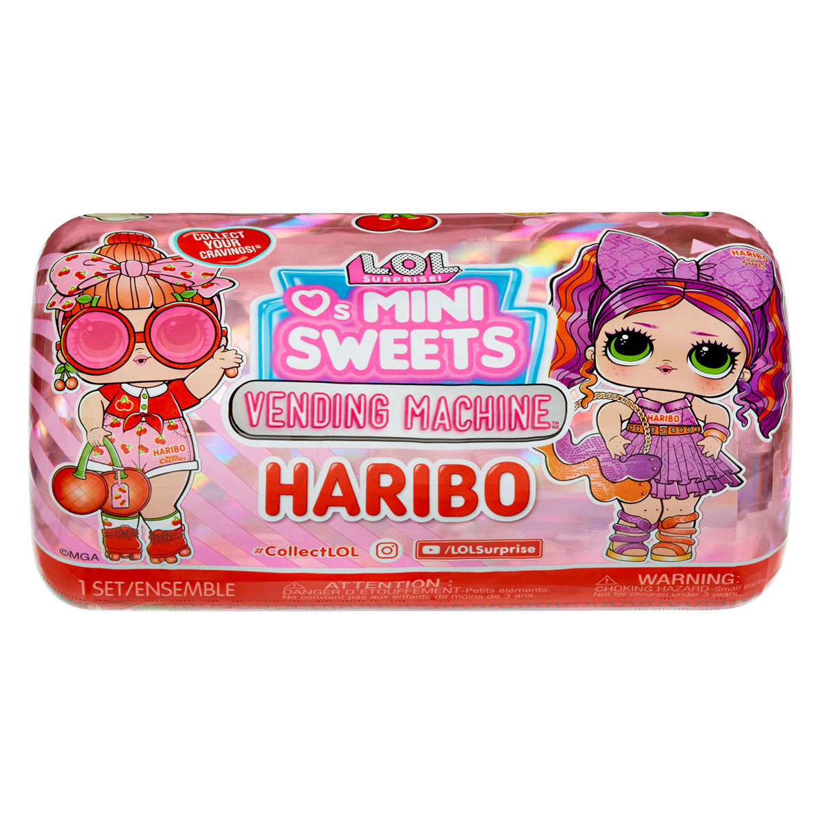 JAJAJA. Sorpresa ama a mini pop sweets x Haribo Candy Machine