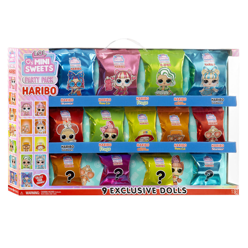 LOL. Surprise Loves Mini Sweets x Haribo Mini Pop Party Pack