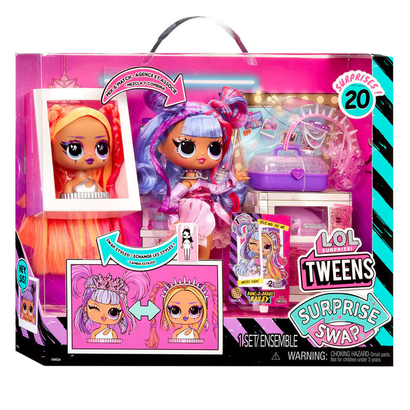 JAJAJA. Tweens sorpresa Swap Fashion Pop Braids Bailey